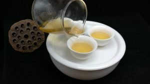 pouring tea asian style