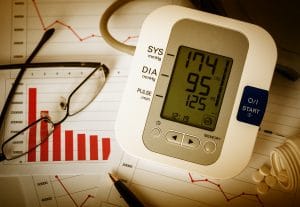 high blood pressure reading